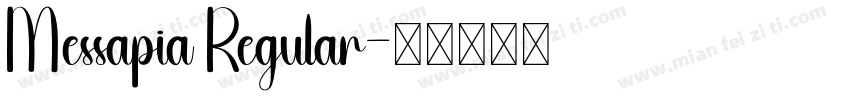 Messapia Regular字体转换